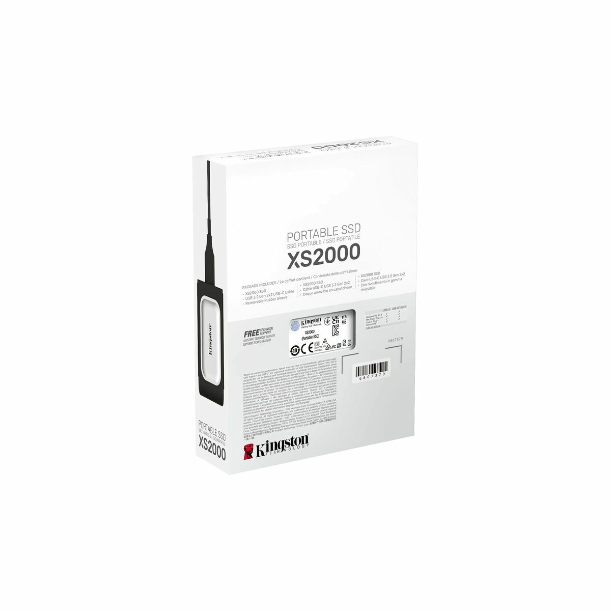 Disco Duro Externo Kingston XS2000 1 TB